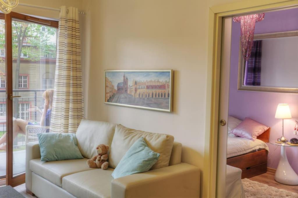 Ekskluzywny Apartament W Centrum Z Balkonem I Parkingiem Krakau Buitenkant foto